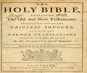 Giving You Holy Bibles The Way They Were Originally Printed