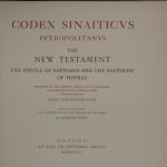 Codex Sinaiticus